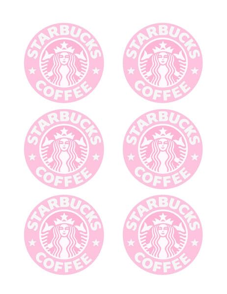 3" Round Pre-Cut Pink Design Edible Image Cupcake Toppers!