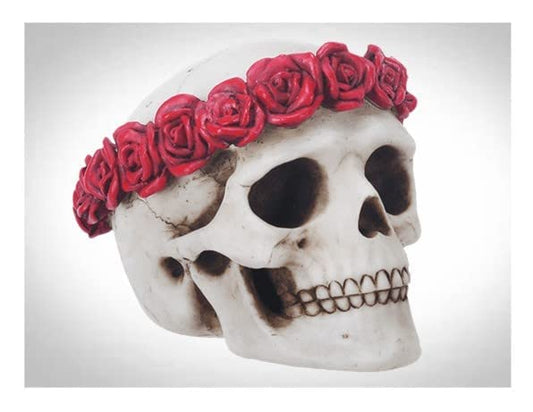 Rose Skull Design By TNCT Edible Image For Quarter Sheet Cake!