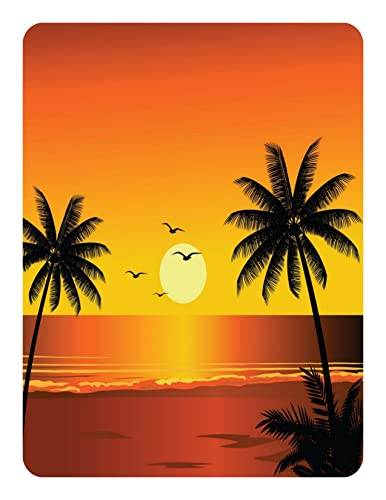 Palm Sunset Edible Image For Quarter Sheet Cake!