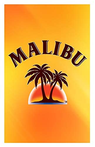 Malibu Edible Image For Half Sheet Cake!