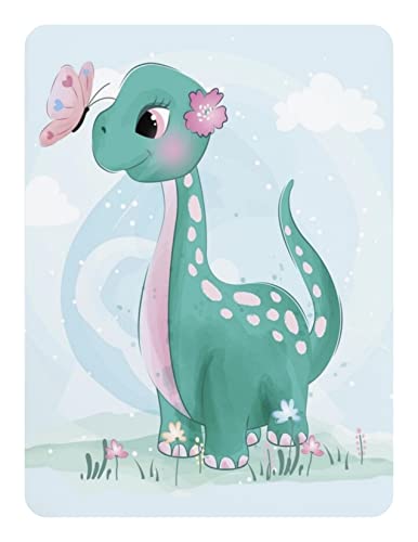 Cute Dinosaur Edible Image For Quarter Sheet Cake!