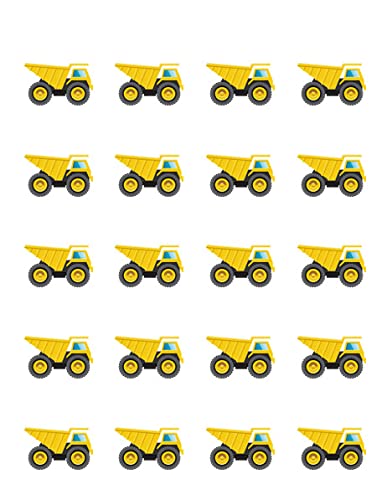 1.875" Pre-Cut Tractor Design By TNCT Edible Images For Your Cupcakes!