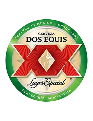 1.875" Pre-Cut Round Dos Equis Label Edible Image Cupcake Toppers!