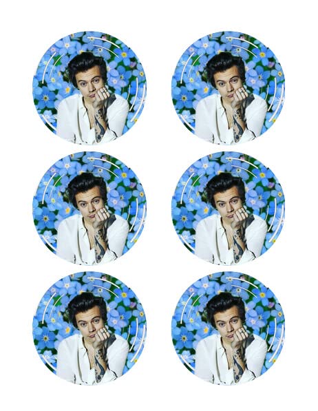 3" Round Pre-Cut Harry Edible Image Cupcake Toppers By TNCT!