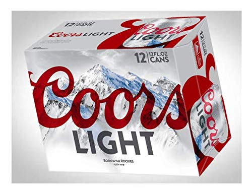 12 Pack Of Beers Design Edible Image For Quarter Sheet Cake!