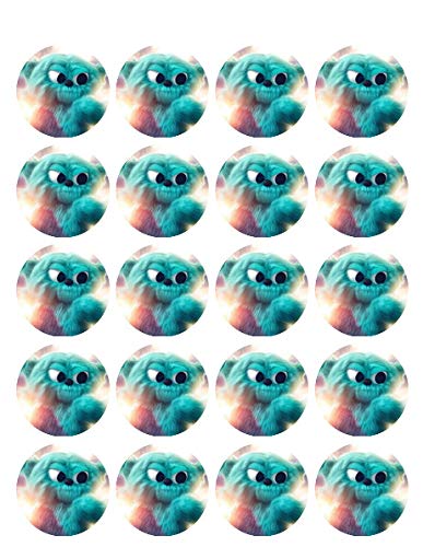 1.875" Pre-Cut Round Beebo Edible Images For Your Cupcakes!!