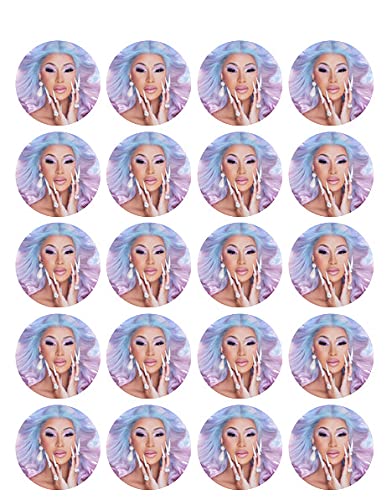 1.875" Pre-Cut Round Singer Edible Image Cupcake Toppers!