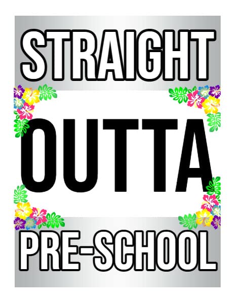 Straight Outta Pre-School Edible Image For Your Quarter Sheet Cake By TNCT!